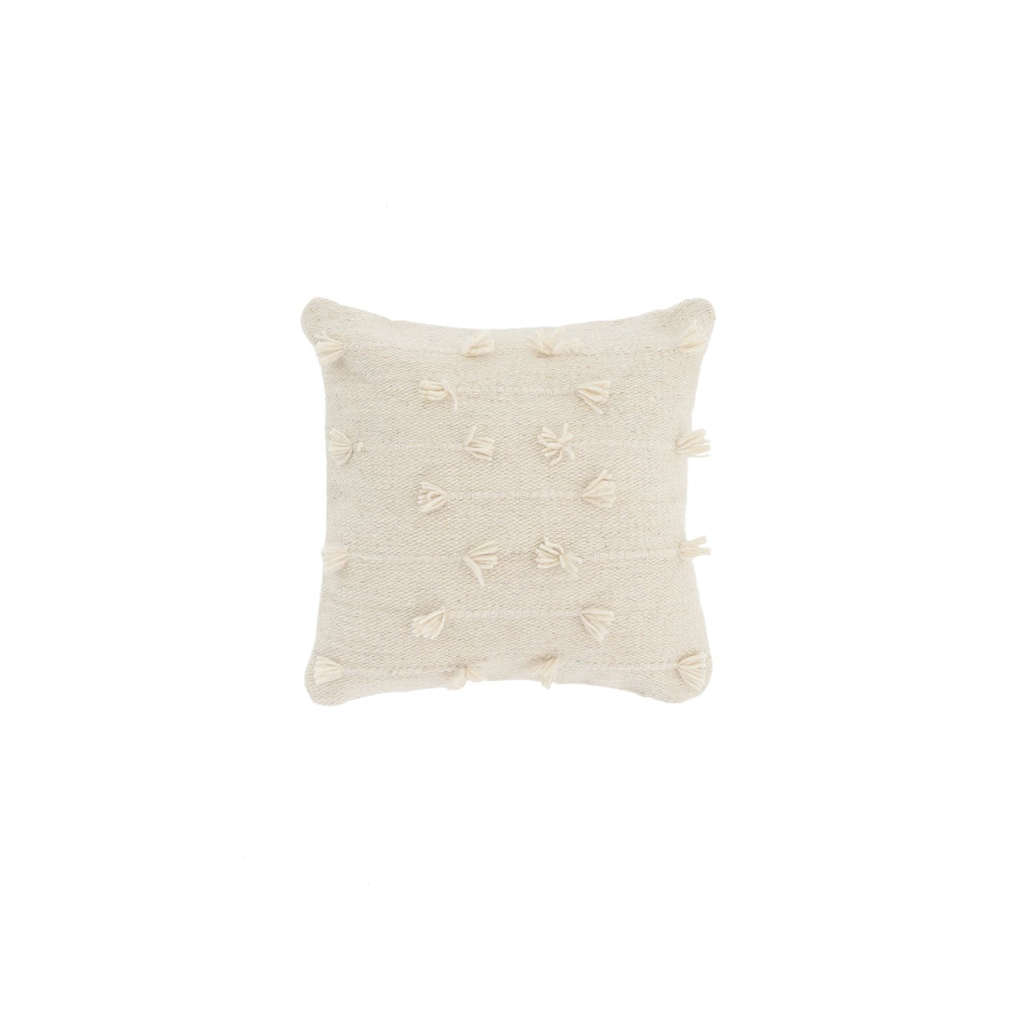 Sediments Wool Throw Pillow Cover
