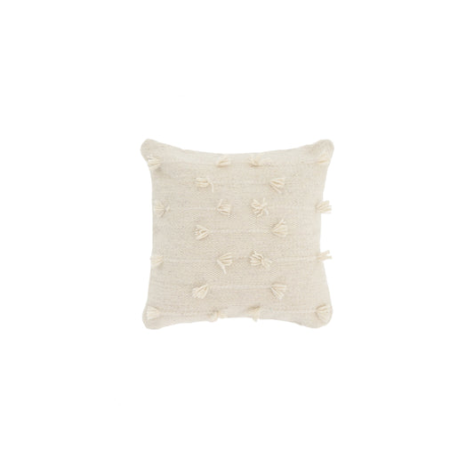 Sediments Wool Throw Pillow Cover