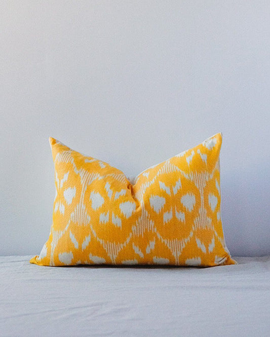 Navya Ikat Throw Pillow Cover