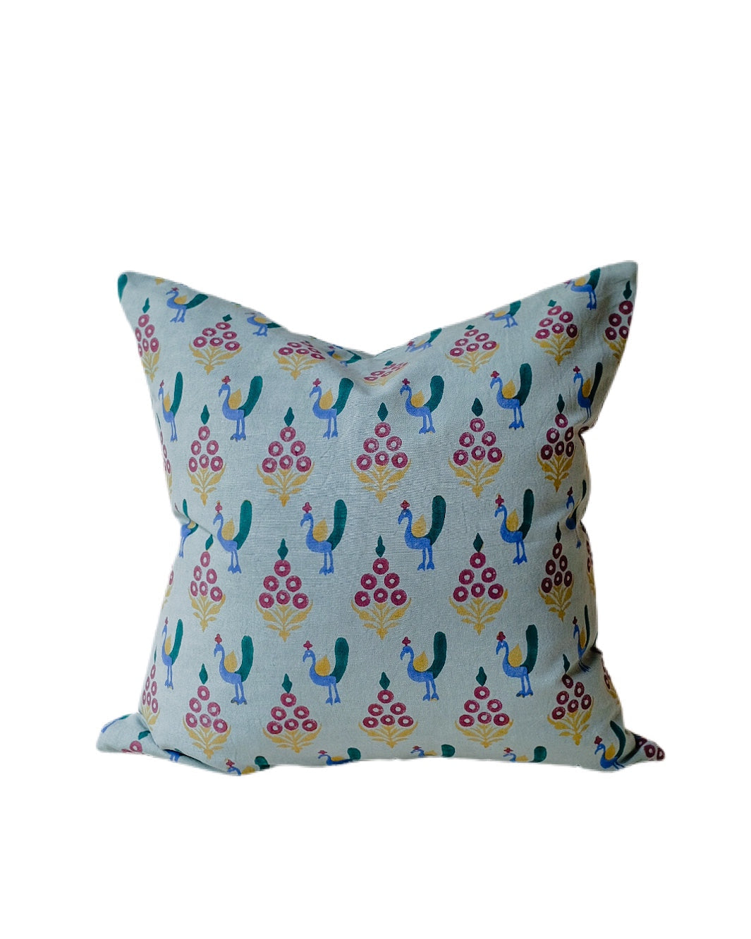 Soil to Studio Vani - Hand Block-printed Linen Pillowcase Soil to Studio