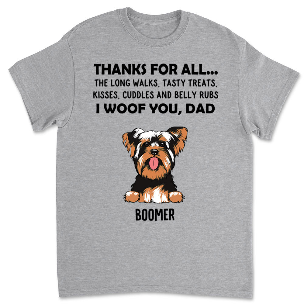 Thanks All - Personalized Custom Unisex T-Shirt