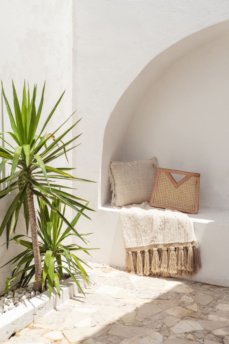Tassel Fringe Throw Pillow Cover