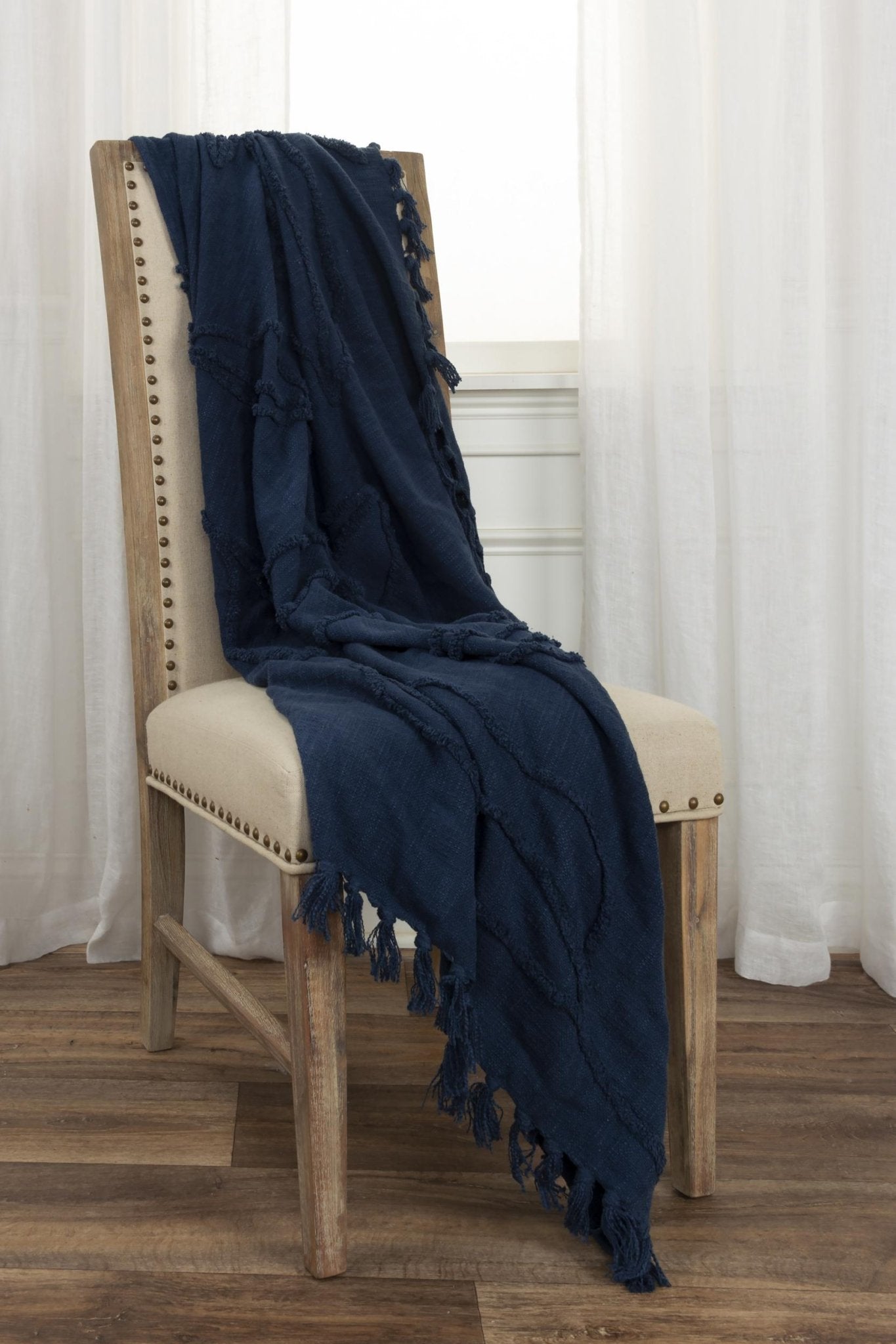 Woven-Botanical-100%-Woven-Textured-Cotton-Throw-Throw-Blankets